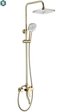 Душова система Rea Argus gold з виливом REA-P7840, Золотий