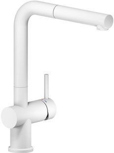 Змішувач для кухні Nobili Live Polar white LV00117-1WM, Білий