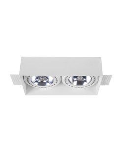 Точковий світильник Nowodvorski 9407 Mod GU10 2x75W IP20 Wh
