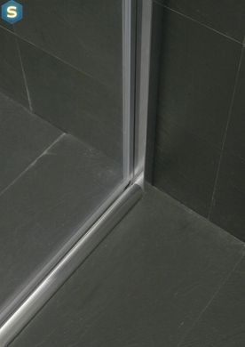 Душові двері Eger 90x195 см 599-150-90(h), прозорий, хром