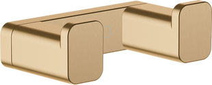 Гачок подвійний Hansgrohe AddStoris 3.6 х1.6 x 6.6 см Brushed Bronze 41755140