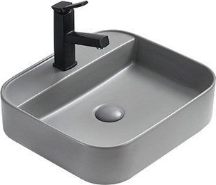 Умивальник Mexen Sofia 50 light grey matt накладний підвісний MEX-22155061, Каппучино
