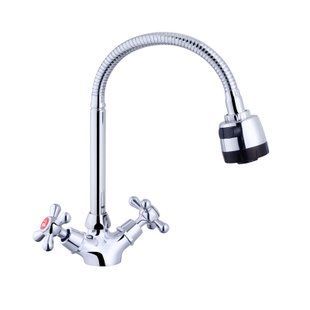 Змішувач для кухні з гнучким виливом Agua Toledo-C039 CV018082, Хром