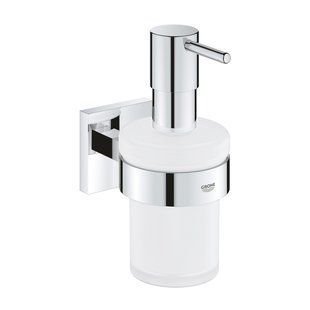Дозатор жидкого мыла Grohe QuickFix Start Cube 41098000, Белый