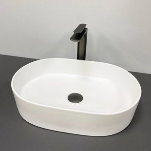 Умивальник (раковина) VBI VERONA 50 WHITE MATT накладний, Білий
