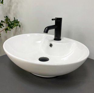Умывальник VBI Carovilli S white накладний VBI-015507, Білий