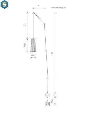 Бра Nowodvorski 9264 Dover GU10 1x35W IP20 Bl