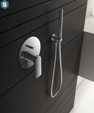 Душова система Kohlman Proxima 20 chrome + BOX прихованого монтажу QW210PR20, Хром