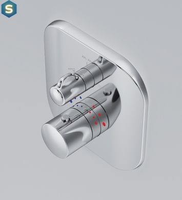 Термостат для ванны скрытого монтажа Am.Pm Sensation хром F3085500, Хром
