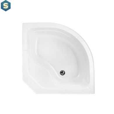 Душовий бокс Kroner KRP Armada - WD.C.T.F. 90x90 см CV031575, Хром матовий, матовий
