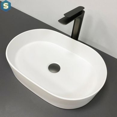Умивальник (раковина) VBI VERONA 50 WHITE MATT накладний, Білий