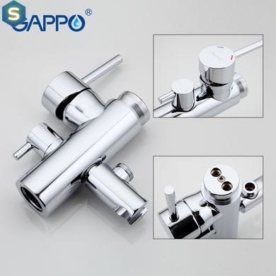 Смеситель для ванны напольный &Oslash;35 Gappo Jacob 1/3 G3098, Хром