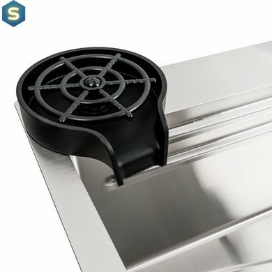 Кухонная мойка 75x45G сатин Platinum Handmade Водопад лучшая комплектация, Satin