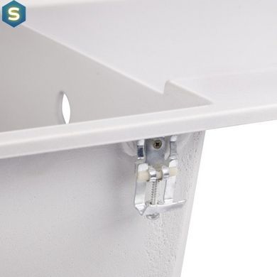 Кухонна мийка Lidz 790x495/230 WHI-01 (LIDZWHI01790495230), Білий