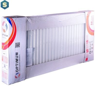 Радиатор стальной панельный Optimum 22 низ/справа 500x2000 (без INNER) 000022037, Белый