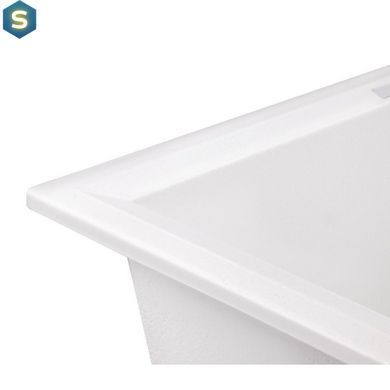 Кухонна мийка Lidz 790x495/230 WHI-01 (LIDZWHI01790495230), Білий