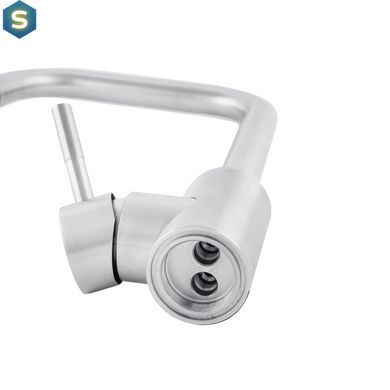 Змішувач для кухні Kroner KRP Edelstahl Klassisch - ESG037 CV023001, Хром матовий