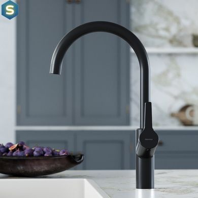 Змішувач для кухні Damixa Eclipse black DX310720300, Черный матовый