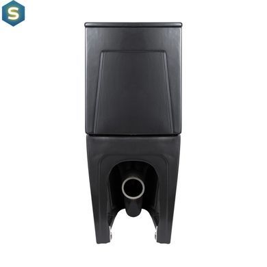 Унітаз підлоговий Qtap Scorpio Ultra Quiet безобідковий з сидінням Soft-close Black matt QT14226088AMB, Черный матовый