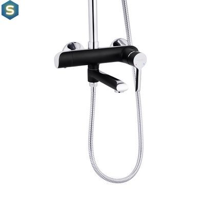 Душевая система Kroner KRP Essen - SCH063 CV024317, Черный матовый