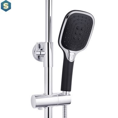 Душевая система Kroner KRP Essen - SCH063 CV024317, Черный матовый