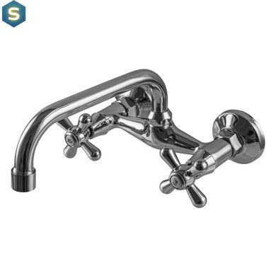 Змішувач для кухні Domino DMF-029-M7116-Sharm, Хром