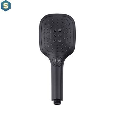 Змішувач для ванної Kroner KRP Edelstahl Kubus - SCH060 CV025652, Черный матовый