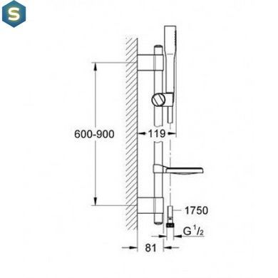 Душовий гарнітур Grohe EUPHORIA 27368000
