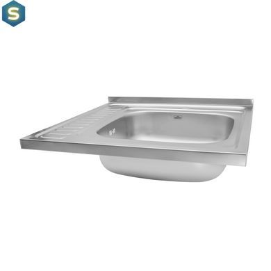 Кухонна мийка Kroner KRP Dekor-6060R (0,6 мм) CV022813, Decor