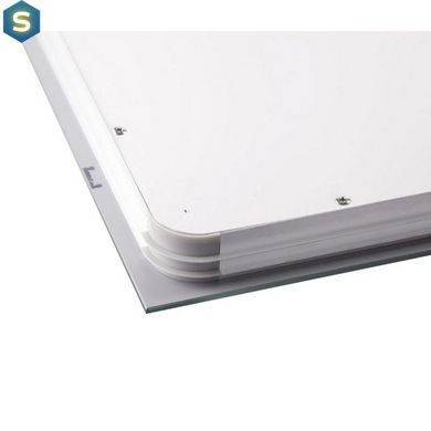 Дзеркало Qtap Mideya з антизапотіванням (DC-F936) 500х800 QT2078F936W, Білий