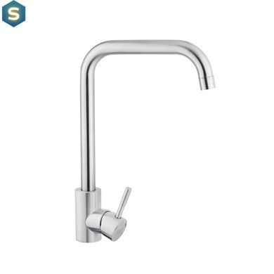 Змішувач для кухні Kroner KRP Edelstahl Klassisch - ESG037 CV023001, Хром матовий
