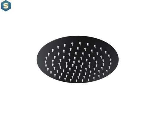 Душевая система скрытого монтажа Corsan Lugo black + BOX Z03MBL, Черный матовый