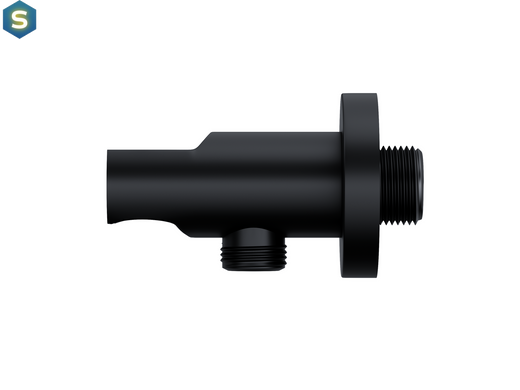 Душевая система скрытого монтажа Corsan Lugo black + BOX Z03MBL, Черный матовый