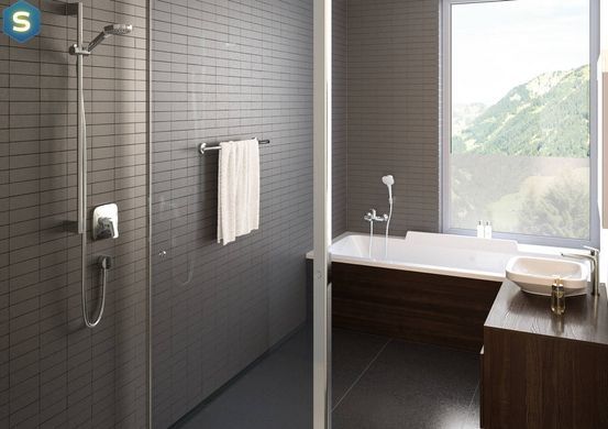 Шланговое подсоединение для душа Hansgrohe Fixfit хром 27458000