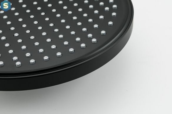 Тропический душ Gappo G004-26, &Oslash;260 мм, черный, Черный матовый