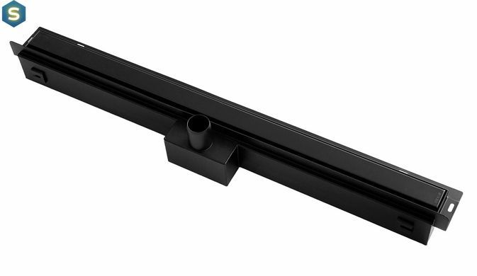 Душовий канал VBI Kent Wall 2в1 80 black пристінний VBI-060408BL