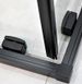 Душевая кабина Dusel DSL194B Black Matt 1000x1000x1900, Черный матовый, прозрачный, черный матовый, 100x100