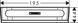 Скребок для скла Hansgrohe WallStoris 19.5 x 4.4 см Matt Black 27916670