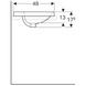 Умывальник Geberit Variform 60x48 500.725.01.2, Белый
