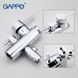 Смеситель для ванны напольный &Oslash;35 Gappo Jacob 1/3 G3098, Хром
