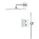 Душова система прихованого монтажу термостатична Grohe QuickFix Precision Grohtherm Cube 34881000, Хром