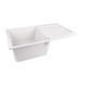 Кухонна мийка Lidz 790x495/230 WHI-01 (LIDZWHI01790495230), Білий