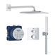 Душова система прихованого монтажу термостатична Grohe QuickFix Precision Grohtherm Cube 34881000, Хром