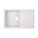 Кухонна мийка Lidz 790x495/230 WHI-01 (LIDZWHI01790495230), Білий