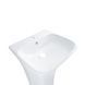Умывальник напольный Qtap Crow 450x435x835 White QT0511G315WN, Белый