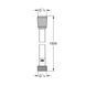 Шланг для душа Grohe VitalioFlex Trend 1500 мм 28741002, Хром