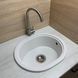 Кухонная мойка Adamant Circum 500x425x180 белый 631223, Белый