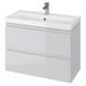 Тумба з умивальником Cersanit Moduo 80x38 сіра