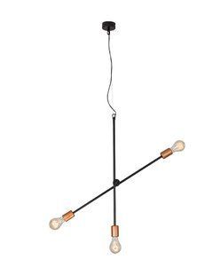 Люстра Nowodvorski 6268 Sticks E27 3x25W IP20 Bk