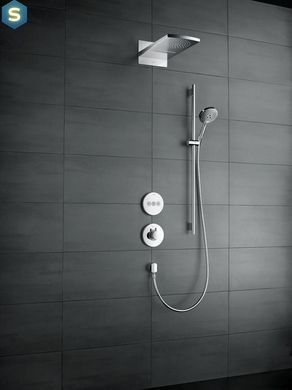 Верхний душ Hansgrohe Raindance Rainfall 180 2jet хром 28433000